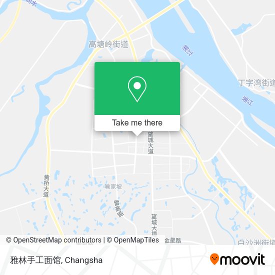 雅林手工面馆 map
