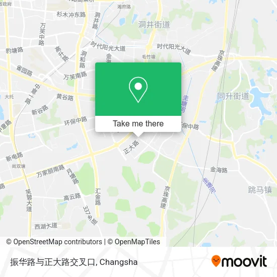 振华路与正大路交叉口 map