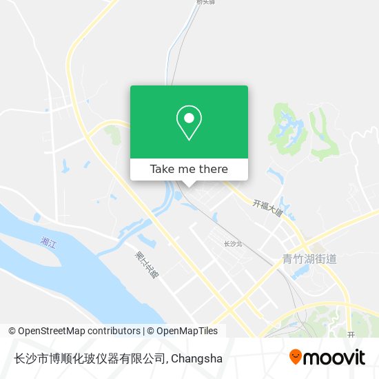 长沙市博顺化玻仪器有限公司 map