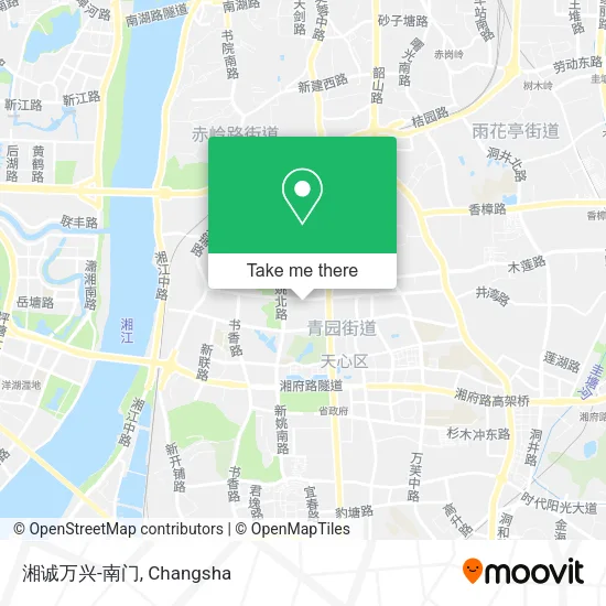 湘诚万兴-南门 map