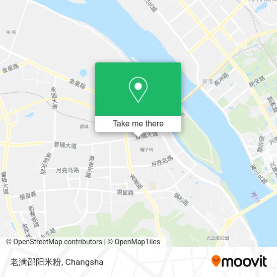 老满邵阳米粉 map