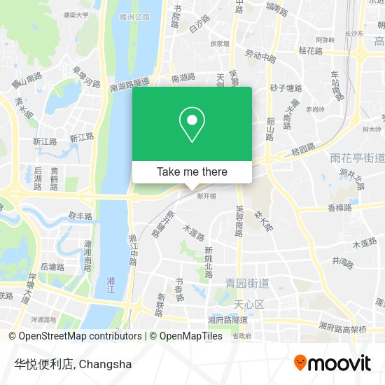 华悦便利店 map