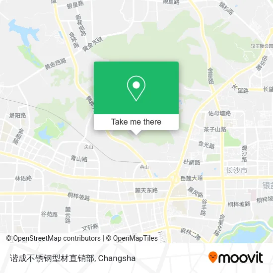 谐成不锈钢型材直销部 map