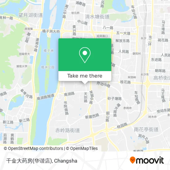 千金大药房(华谐店) map