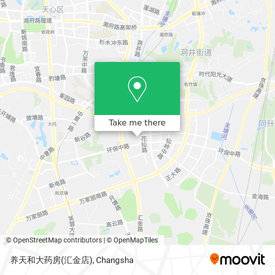 养天和大药房(汇金店) map