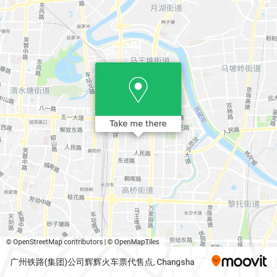 广州铁路(集团)公司辉辉火车票代售点 map
