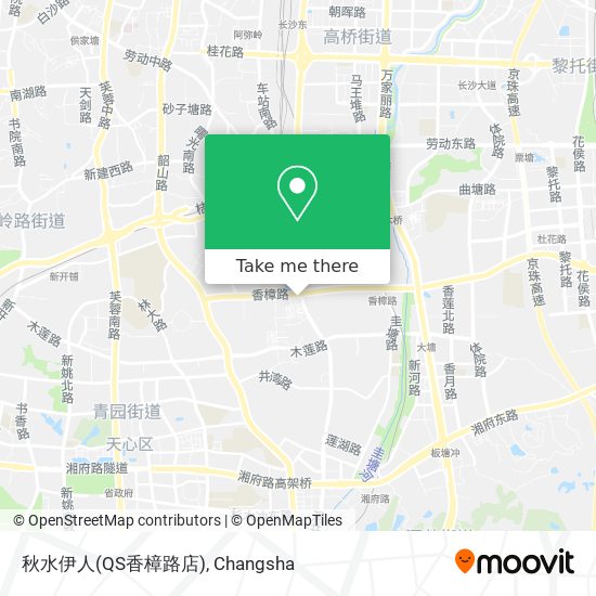 秋水伊人(QS香樟路店) map