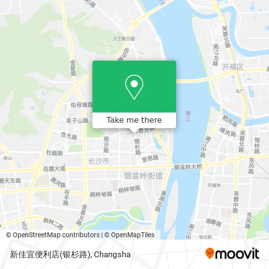 新佳宜便利店(银杉路) map