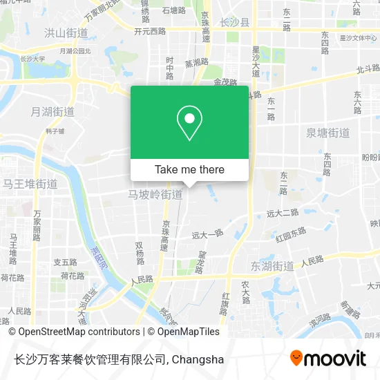 长沙万客莱餐饮管理有限公司 map