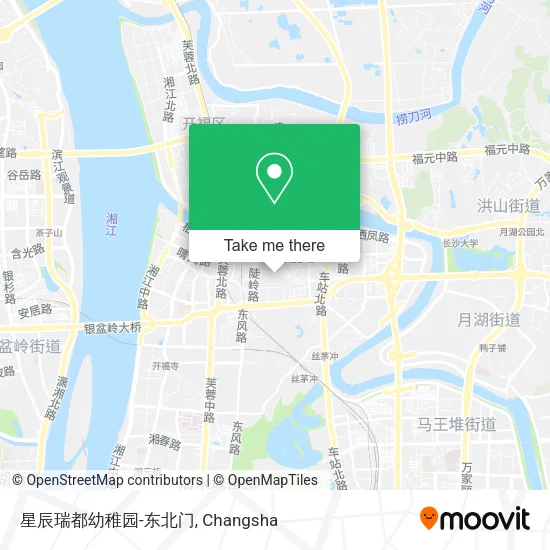 星辰瑞都幼稚园-东北门 map