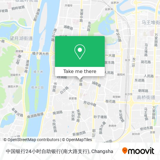 中国银行24小时自助银行(南大路支行) map