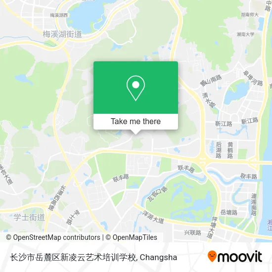 长沙市岳麓区新凌云艺术培训学校 map