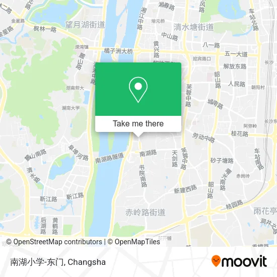南湖小学-东门 map