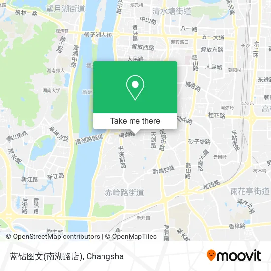 蓝钻图文(南湖路店) map