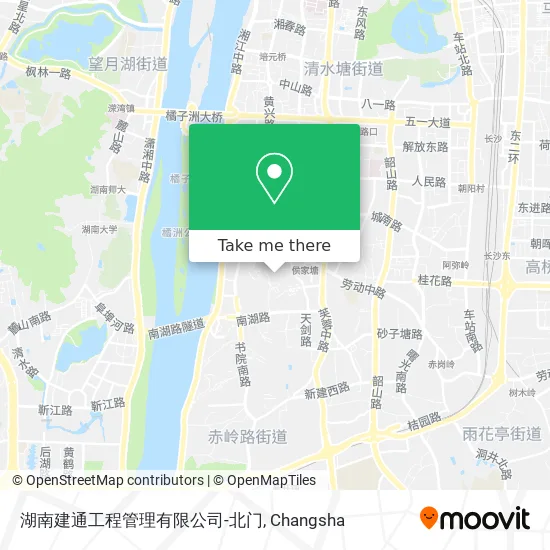 湖南建通工程管理有限公司-北门 map