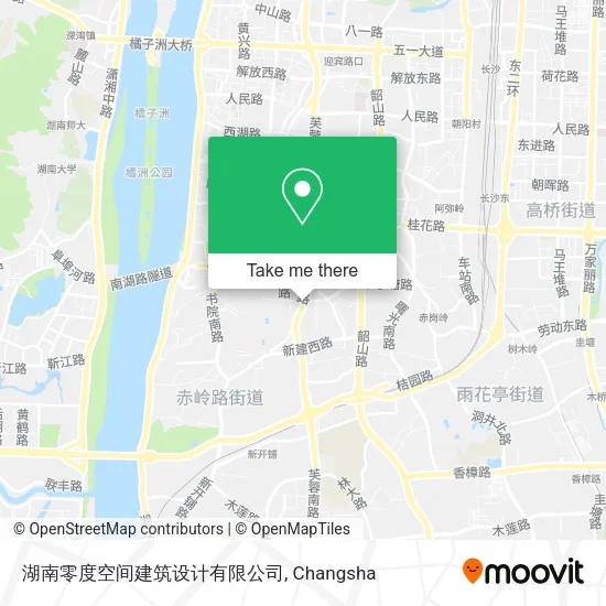 湖南零度空间建筑设计有限公司 map