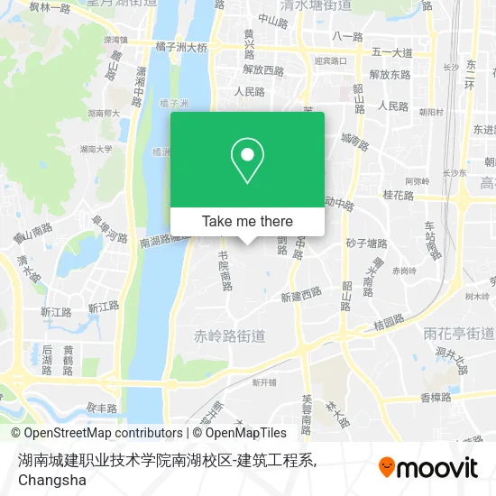 湖南城建职业技术学院南湖校区-建筑工程系 map