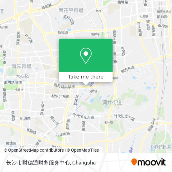 长沙市财穗通财务服务中心 map