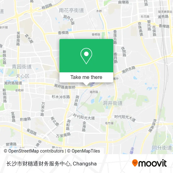 长沙市财穗通财务服务中心 map