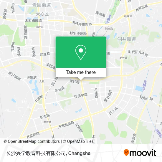 长沙兴学教育科技有限公司 map
