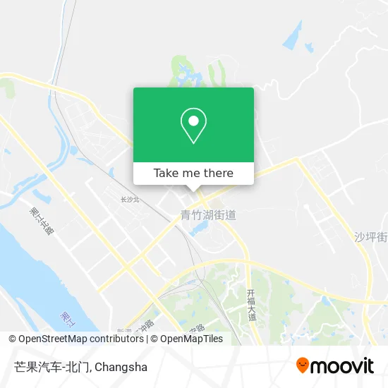 芒果汽车-北门 map