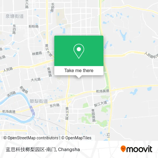 蓝思科技榔梨园区-南门 map