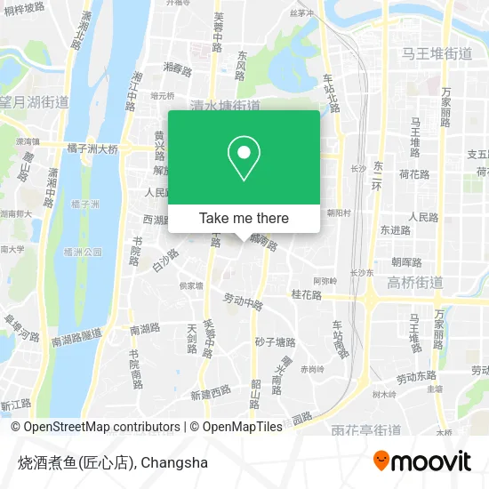 烧酒煮鱼(匠心店) map