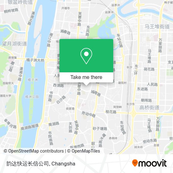 韵达快运长信公司 map