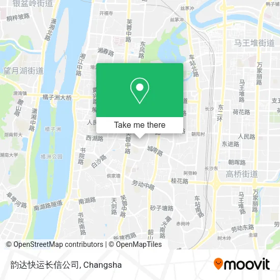 韵达快运长信公司 map