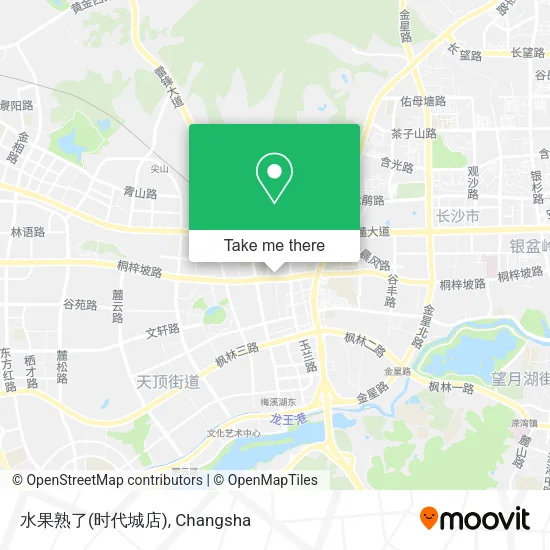 水果熟了(时代城店) map