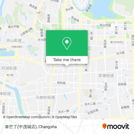 泰芒了(中茂城店) map