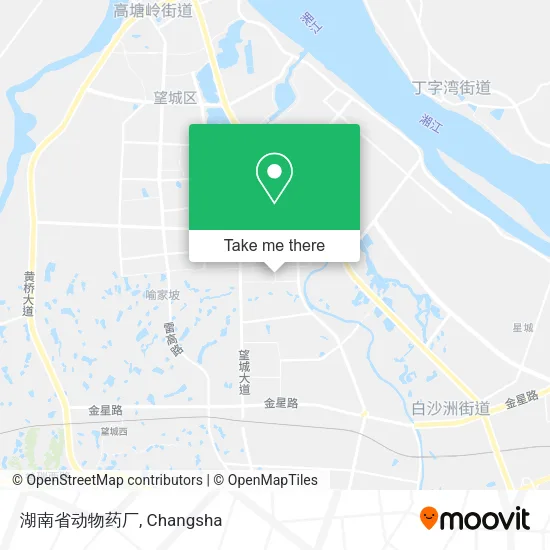 湖南省动物药厂 map