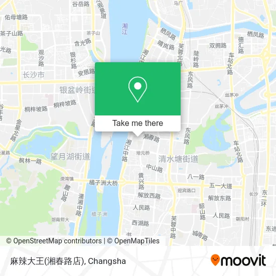 麻辣大王(湘春路店) map