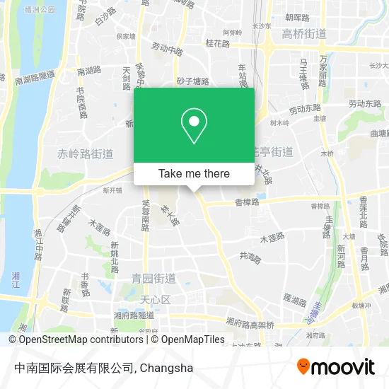 中南国际会展有限公司 map