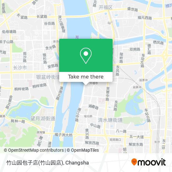竹山园包子店(竹山园店) map