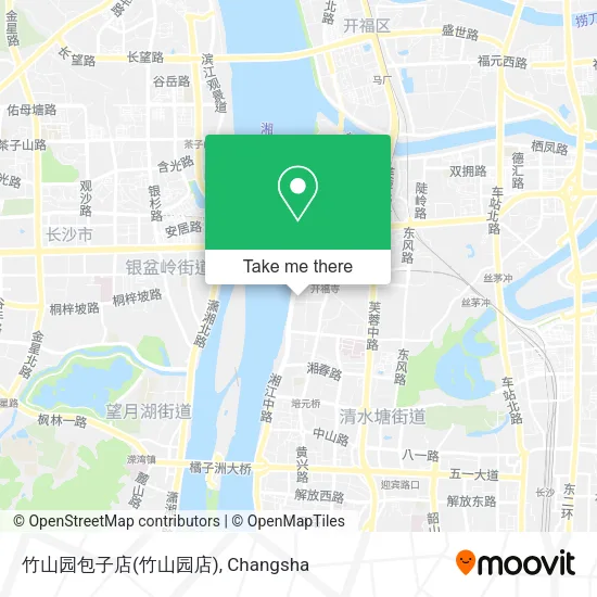 竹山园包子店(竹山园店) map