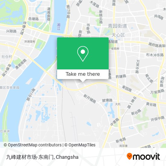 九峰建材市场-东南门 map
