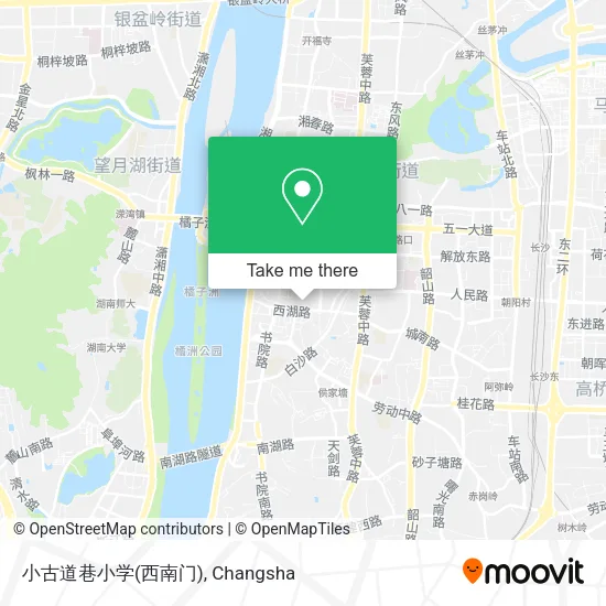 小古道巷小学(西南门) map