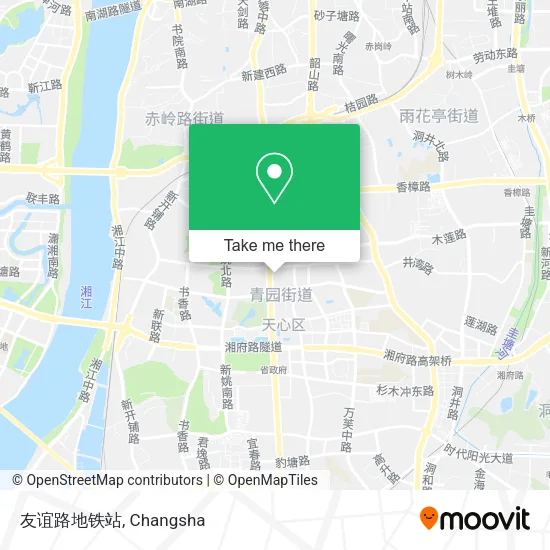 友谊路地铁站 map
