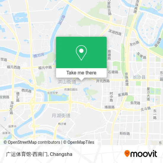 广运体育馆-西南门 map