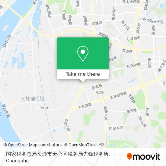 国家税务总局长沙市天心区税务局先锋税务所 map