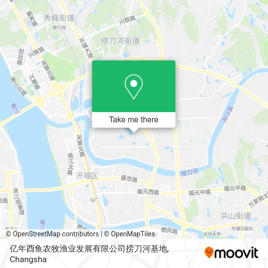 亿年酉鱼农牧渔业发展有限公司捞刀河基地 map