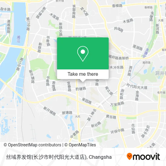 丝域养发馆(长沙市时代阳光大道店) map