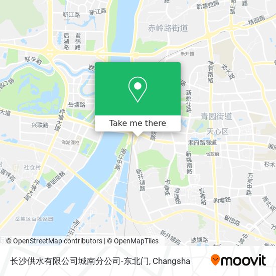 长沙供水有限公司城南分公司-东北门 map