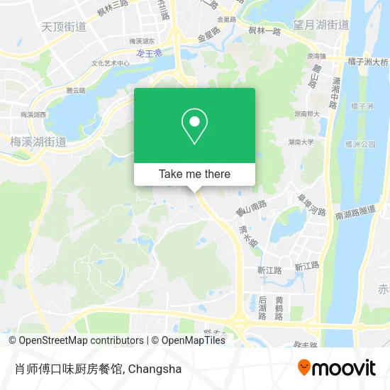 肖师傅口味厨房餐馆 map