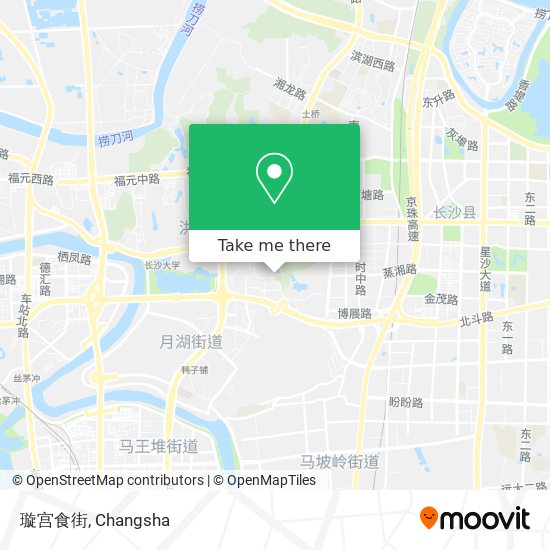璇宫食街 map