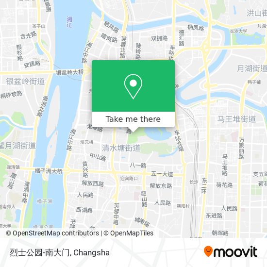 烈士公园-南大门 map