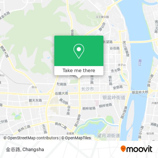 金谷路 map