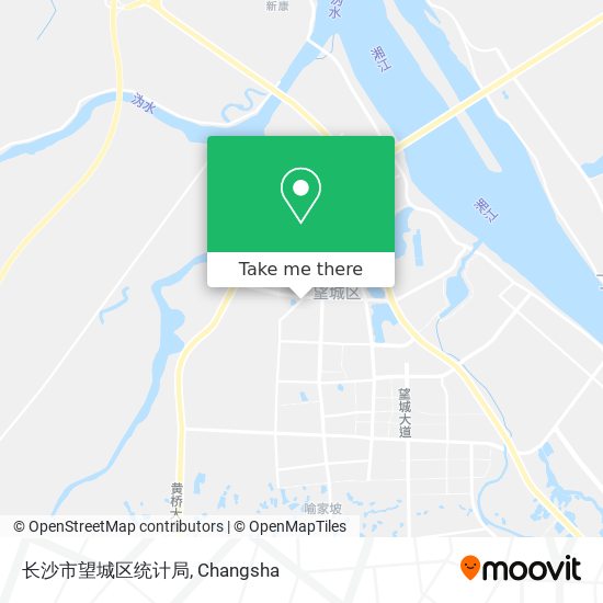 长沙市望城区统计局 map