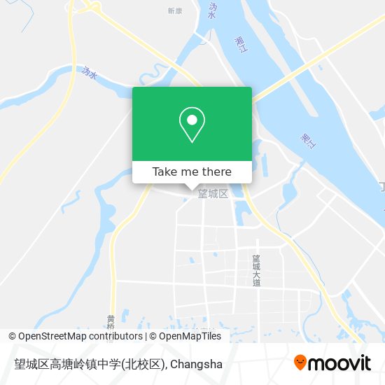 望城区高塘岭镇中学(北校区) map